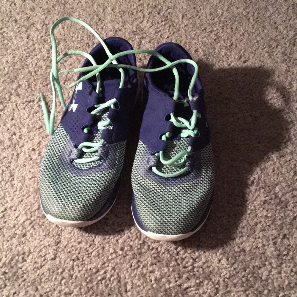 Under Armour ombré tennis shoes